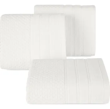 Ručník BAVLNĚNÝ RUČNÍK ADORE 50X90 CM KRÉMOVÁ