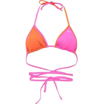 Dámské spodní prádlo Puma Swim Women Wrap Triangle 1P Bra 938065-02 M