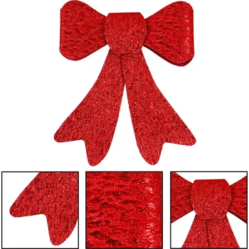 Vánoční dekorace Springos CA0796 VÁNOČNÍ MAŠLE 13X17 CM 2 KS.