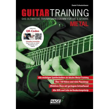 MS Guitar Training Metal + prodloužená záruka 3 roky