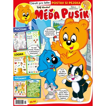 Časopis Méďa Pusík - předplatné časopisu - Roční