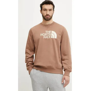 Pánská mikina Mikina The North Face Drew Peak NF0A89EKAR41 hnědá 84X, vel. XL