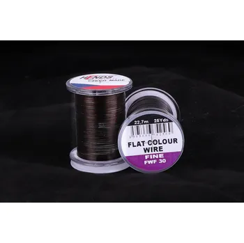 Rybářský prut HENDS FLAT COLOUR WIRE FINE - ČERNÁ FWF30