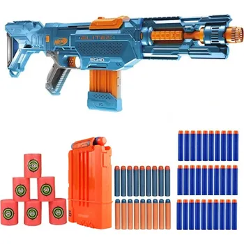 Nerf Elite 2.0 Echo CS-10 4v1 E9533 + zásobník CS-12 + 30 šípů s měkkou hlavicí + terče