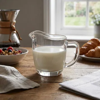 Konvička na mléko Mlékař / Skleněný džbán na mléko 200 ml