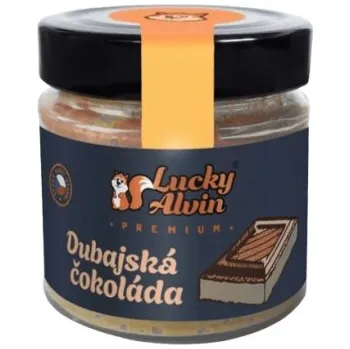 Lucky Alvin Premium Dubajská čokoláda 135 g PROŠLÉ DMT 8.12.2025 + Sleva 3 % pro registrované