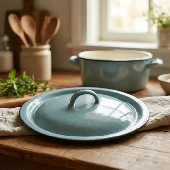 Poklice Emaile poklice 22 cm