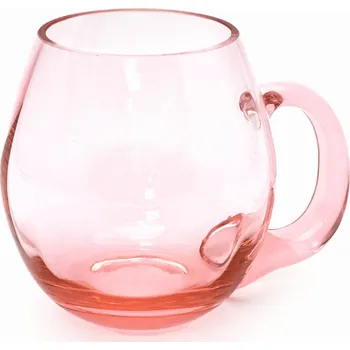 přísavka na sklo Půllitr 0,5l - Bambus - růžová | 96377