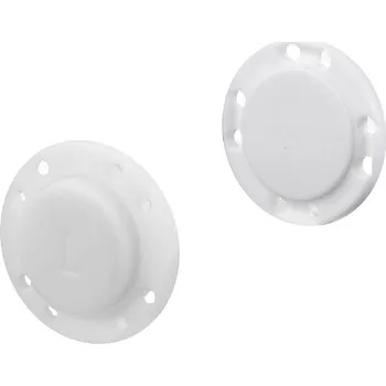 Knoflík Magnetické zapínání přišívací / knoflík Ø23 mm, střední, 1 bílá
