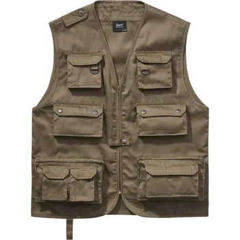 Pánská vesta BRANDIT vesta pánská Hunting Vest lovecká 7XL olivová