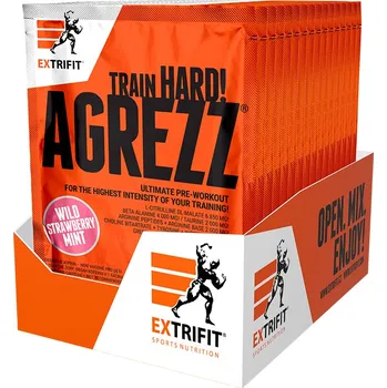 Fitness Extrifit Agrezz 416 g Příchuť: lesní jahoda-máta