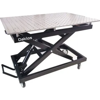 Dílenský stůl Hydraulický zvedací stůl 1100×640 mm – extra robustní konstrukce, 300 kg