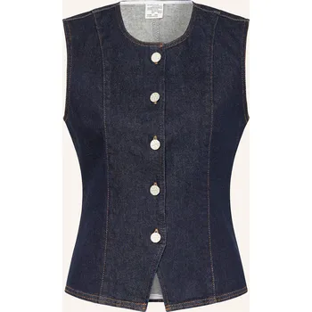 Dámská vesta Baum Und Pferdgarten Dámská Džínová Vesta Mene, tmavě modrá, 34