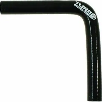 Vodovodní potrubí TurboWorks_B Koleno 90 stupňů TurboWorks Černé 38 mm XL