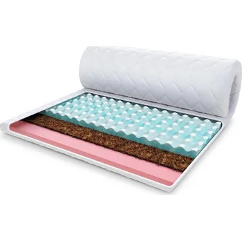 Matrace Přistýlka z profilované pěny RavineBlue + kokos + visco 160x200cm 7cm