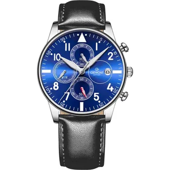 Sada pánského spodního prádla Pánské hodinky Giewont Chronograph Sapphire Black and Blue GW5630-A3 NEUPLATŇUJE SE