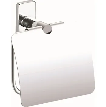 INDA STORM držák toaletního papíru s krytem, nástěnný, chrom