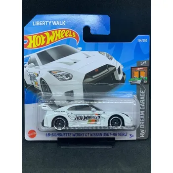 Hračka Hot Wheels - LB-Silhouette Works GT Nissan 35GT-RR ver.2 LBWK White NOVÉ