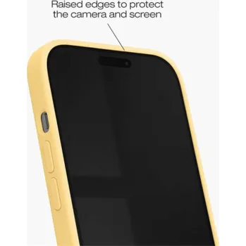 Pouzdro na mobilní telefon iDeal Silicone Case MagSafe iPhone 13/14/15/16e Soft Lemon