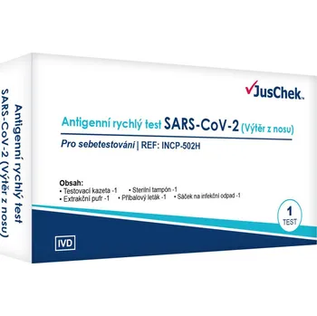 Diagnostický test Alltest JusChek SARS-CoV-2 antigenní rychlý test 1 ks