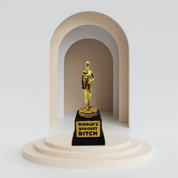 Cestování Thumbs Up Palec nahoru Mad Monkey - TROPHÄE Největší mrcha světa