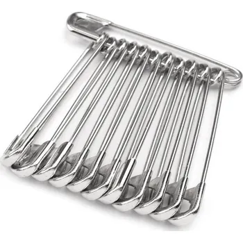 Spínací špendlíky délka 40 mm, střední, nikl