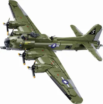 Stavebnice Sluban Sluban Model Bricks M38-B1367 Americký bombardér B-17G v měřítku 1:44