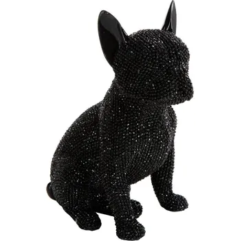 Váza DEKORAČNÍ SOŠKA ELDO 13X9X17 CM ČERNÁ