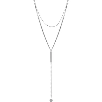 Módní doplněk Elegantní ocelový náhrdelník VGX1760S/RE Troli