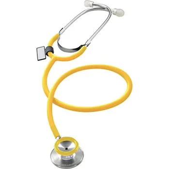 Monitor životních funkcí Oboustranný fonendoskop Fazzini Deluxe žlutý