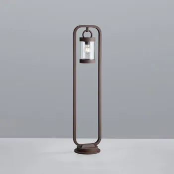 Venkovní osvětlení Trio Lighting Oсвітлення cesty SAMBESI, barva rez, výška 100 cm, kov, IP44 1 x 28 W - Doprava zdarma