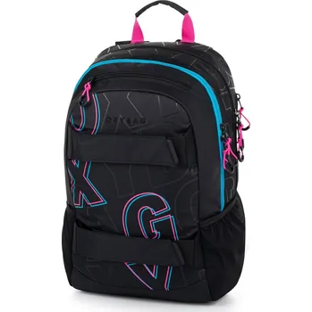 Školní batoh Oxybag Studentský batoh OXY Sport Font Neon