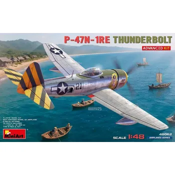 Plastikový model 1/48 P-47N-1RE Thunderbolt (ADVANCED KIT)