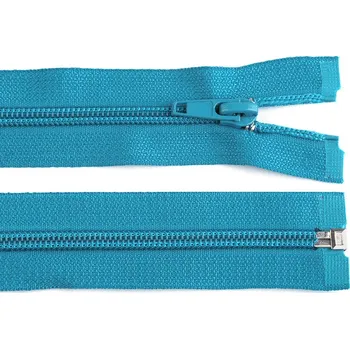 Zip Spirálový zip No 5 délka 30 cm bundový POL, malé, 208 modrá sytá světlá