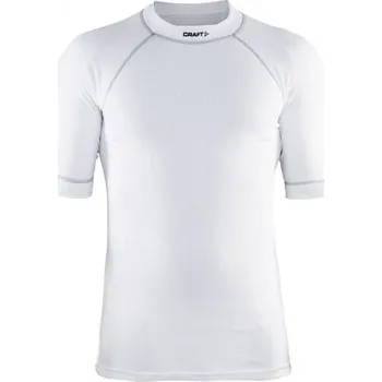 Triko Craft Active Crewneck Shortsleeve bílá, XL