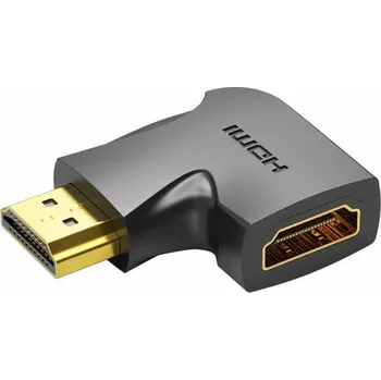 Video kabel Vention AIQB0 kabelová redukce HDMI Černá