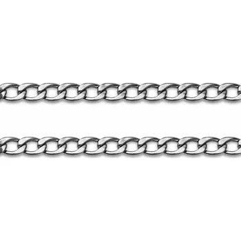 Řetízek Ocelový náhrdelník Pancer 5 mm