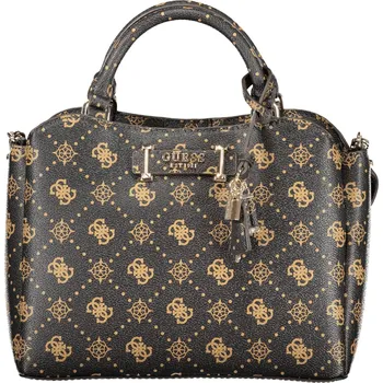 Módní doplněk Hnědá kabelka GUESS JEANS GUESS JEANS černá | hnědá 3506784