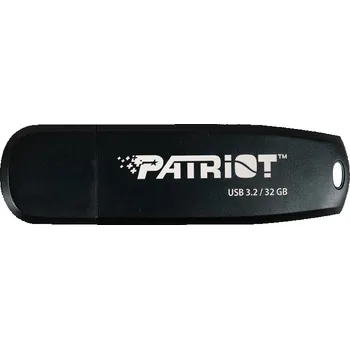 USB flash disk PATRIOT Xporter CORE 32GB Typ-A / USB 3.2 Gen 1 / plastová / černá