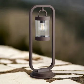 Venkovní osvětlení Trio Lighting Oсвітлення cesty SAMBESI, barva rez, výška 60 cm, kov, IP44 1 x 28 W - Doprava zdarma