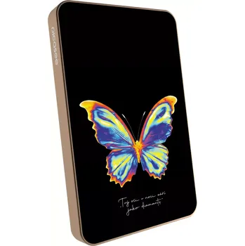 Powerbanka Picasee Powerbanka s MagSafe 5 000 mAh Zlatá - Diamanty Black