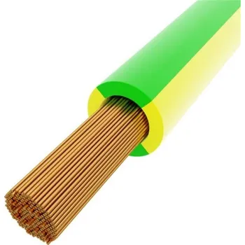 Síťový kabel ECOprodukt Kabel CYA 16 H07V-K zeleno-žlutý