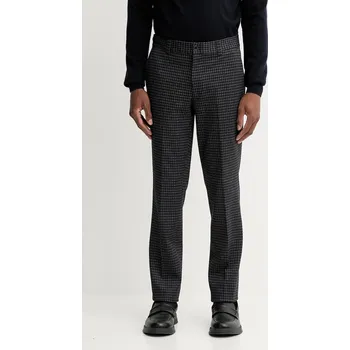 Dámské kalhoty Kalhoty HUGO Hesten254F1J-H 50549556 šedá 90X, vel. 50