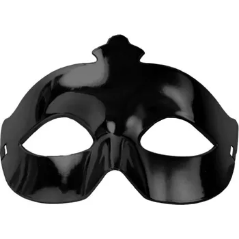 Karnevalová škraboška černá – klasická