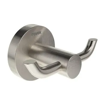 Věšák Dvojháček Ravak Kona nerez kartáčovaná X07P1273