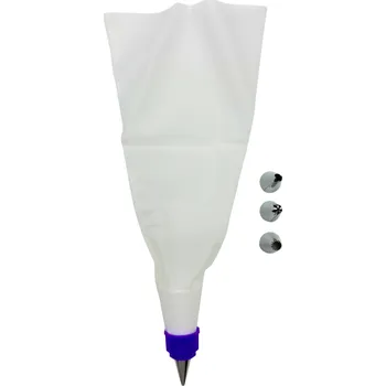 Cukrářský SET - Sáček + 3 nástávce modrý 16030-48