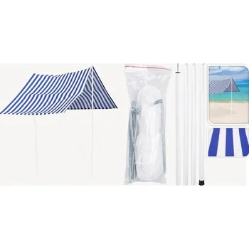 Stan se sluneční stříškou a tyčemi 3X1,7M MODRÝ NEPLATÍ