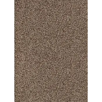 Koberec Breno Metrážový koberec FUEGO 45 hnědý, šíře 500 cm, Hnědá/Vícebarevné