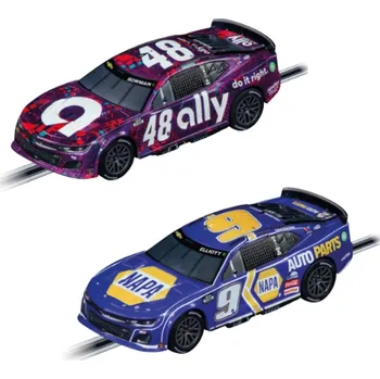 auto na autodráhu VÝHODNÝ SET 2KS Aut Carrera GO/GO+ NASCAR 1