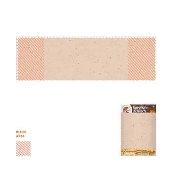 Ancient Egypt Excavation Kit I. Vzdělávací hra pro děti 80 Box, 480 x 150 Potisk rukávů, 13 barvy